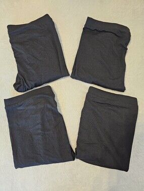 Lot of 4  32 Degrees HEAT Women’s  Leggings Black Size Small Base Layer Pants